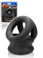 Oxballs Cockring Tri-Squeeze Sling Noir