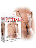 Fetish Fantasy - Nipple Clamps & Cockring Set