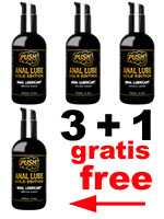 3 + 1 PUSH Anal Lube Silicone Gold Edition 250 ml