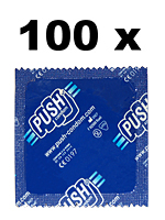 100 x PUSH condoms