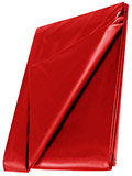 WetPlay - Lenzuolo in PVC 210x200 cm - rosso